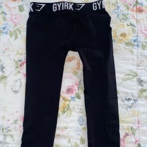Gymshark black mid waist leggings